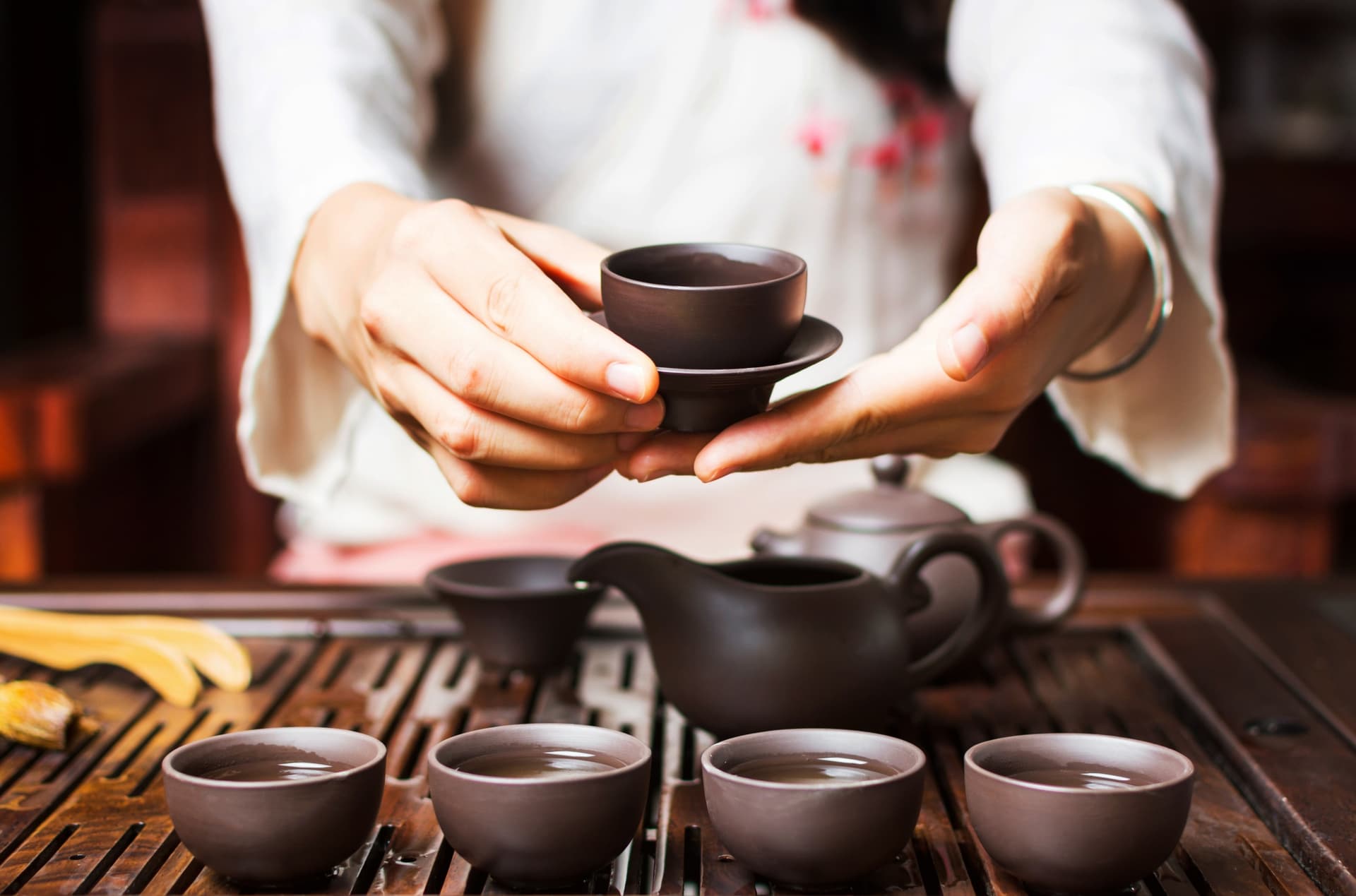 La ceremonia del té, un arte tradicional y milenario