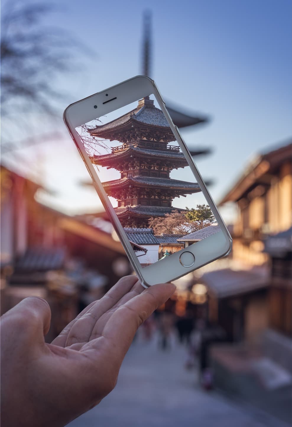 Uso de tu iPhone durante tu viaje a Japón