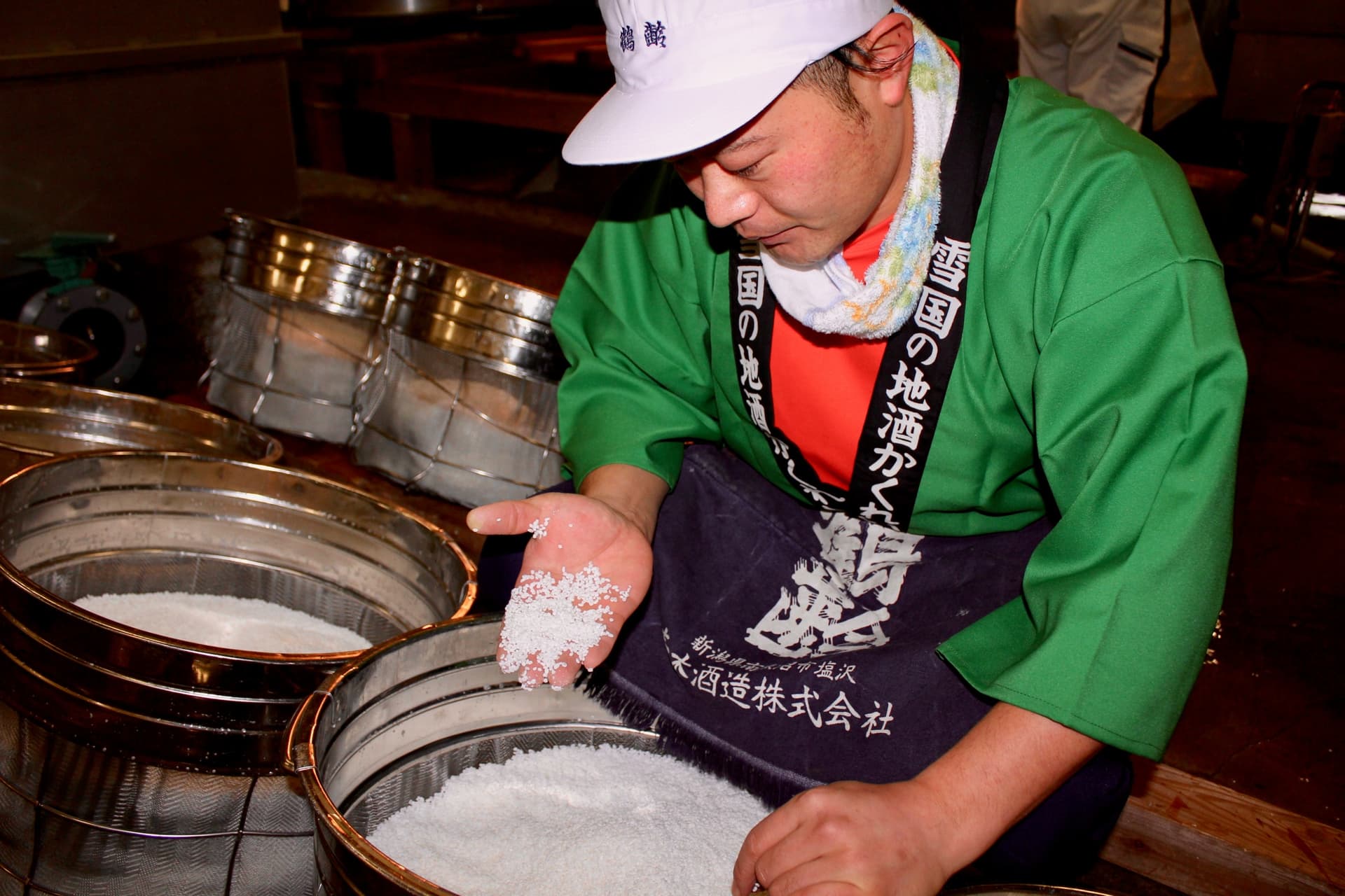 La fabricación del Sake